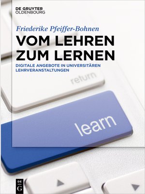 cover image of Vom Lehren zum Lernen